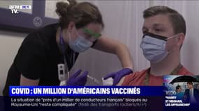 Covid-19: un million d'américains ont été vaccinés