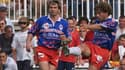 Christophe Dominici et Diego Dominguez en 2000