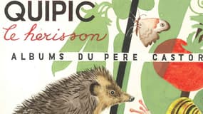 Couverture de Quipic le hérisson, un album du Père Castor. 