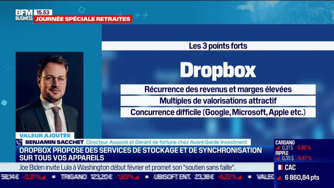 Benjamin Sacchet (AvantGarde Investment) Focus sur Dropbox 10/01