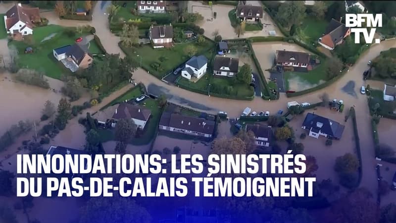 Témoignages des sinistrés des innondations dans le Pas-de-Calais