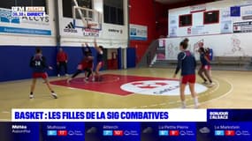 Basket: les joueuses de la SIG combatives