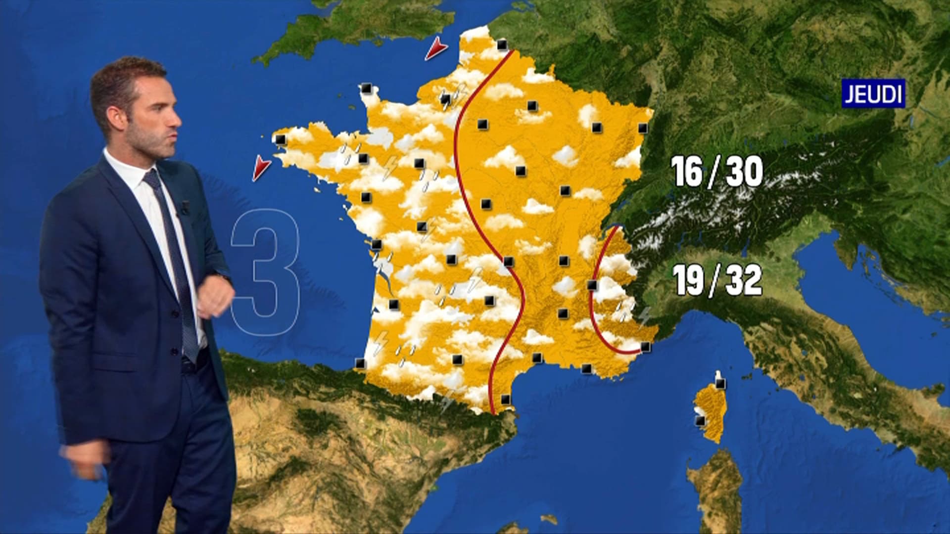 La journée de jeudi sera chaude en France. La journée de jeudi sera chaude en France.