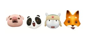 Les personnages animés proposés par Xiaomi