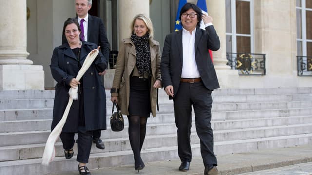 Emmanuelle Cosse, Jean-Vincent Placé et Barbara Pompili rentrent dans le gouvernement de Manuel Valls.