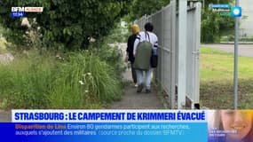 "Les enfants espèrent dormir à l'abri": le campement de Krimmeri évacué à Strasbourg