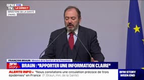 François Braun: "Nous faisons face à une triple épidémie"