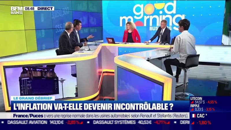 Le grand débrief : L'inflation va-t-elle devenir incontrôlable ? - 23/08