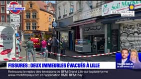 Lille: deux immeubles évacués rue du Priez après la découverte de fissures
