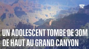 Un adolescent de 14 ans tombe de plus de 30 mètres au Grand Canyon  