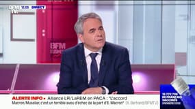 Xavier Bertrand: l'alliance LR/LaREM en PACA "fait du Rassemblement national le premier opposant, le seul opposant"