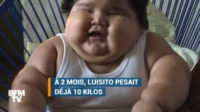 Ce bébé mexicain de 10 mois pèse déjà 28 kg
