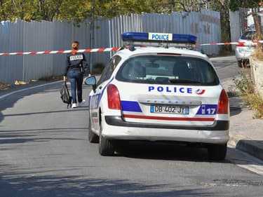 Voiture de police (illustration)