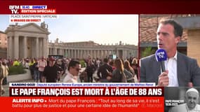 Mort du pape François: "C'est un pape qui a voulu être global", estime Sandro Gozi, député européen Renew Europe