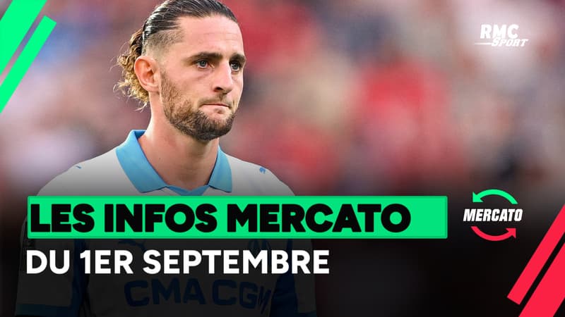 Rabiot, Donnarumma, O'Riley... Les 5 infos mercato du 1er septembre