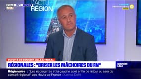 Régionales: pour Christophe Coulon, vice-président de la région des Hauts-de-France, le résultat de Sébastien Chenu "n'est que justice"