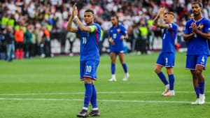 Les joueurs de l'équipe de France de football en juin 2025