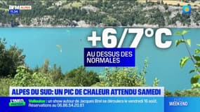 Alpes du Sud: un pic de chaleur attendu ce samedi