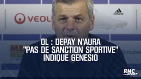 OL : Depay n'aura "pas de sanction sportive" indique Genesio