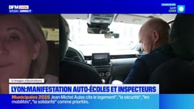 Les auto-écoles et les inspecteurs manifestent partout en France ce lundi