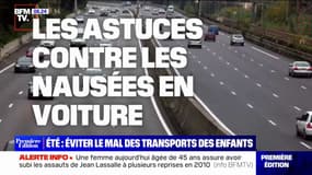 Comment éviter le mal des transports des enfants sur la route des vacances