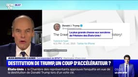 VIsé par une enquête de destitution, Donald Trump dénonce "la plus grande chasse aux sorcières de l'Histoire des États-Unis"