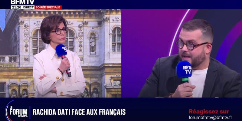 FORUM BFM - Dépeuplement: "Que ce soit Paris, la capitale, ou nous dans le sud de la France, nous avons exactement les mêmes difficultés", déclare Benoît, chef d'entreprise à Narbonne, face à Rachida Dati