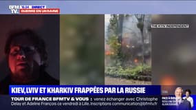 Ukraine: un habitant de Kharkiv témoigne sur BFMTV des frappes et des coupures de courant