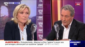 Marine Le Pen assure que "les allocations familiales seront réservées exclusivement aux Français" si elle est élue en 2022