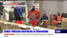 Inondations dans le Pas-de-Calais: le précieux soutien de la Croix-Rouge