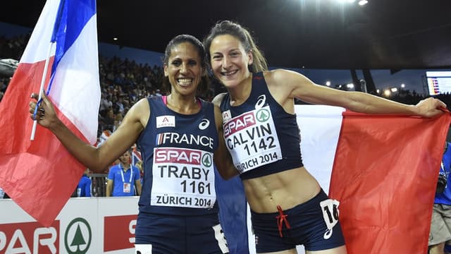 Clémence Calvin et Laila Traby 