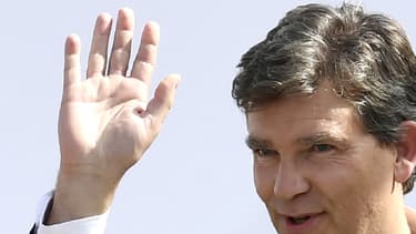 Arnaud Montebourg, le 21 août 2016 à Frangy-en-Bresse.