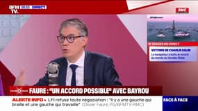 Olivier Faure (PS): "J'ai refusé d'entrer dans le gouvernement de François Bayrou"