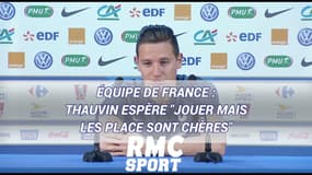 Équipe de France : Thauvin espère "jouer mais les place sont chères"