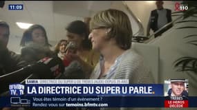 "C'était une tragédie, on se sent impuissant", la directrice du Super U de Trèbes parle