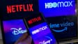 Les services de streaming Netflix, Disney+, HBO Max et Prime Video.