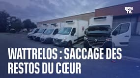 Un site logistique des Restos du cœur vandalisé dans le Nord: 12 camions saccagés, 20.000 bénéficiaires touchés