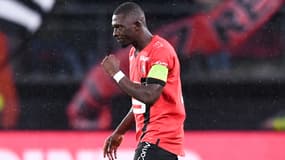 Hamari Traoré avec Rennes en janvier 2023