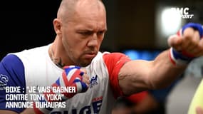 Boxe : "Je vais gagner contre Yoka" annonce Duhaupas