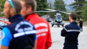 De 25 à 30 hommes sont mobilisés vendredi et un hélicoptère de la gendarmerie survole les lieux. (PHOTO D'ILLUSTRATION)
