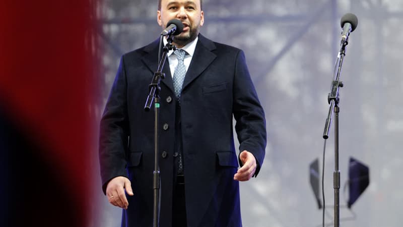Denis Pouchiline, dirigeant de la République de Donetsk.