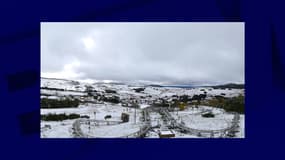 Les premières grosses chute de neige de la saison sont tombées cette nuit, notamment en Haute-Loire