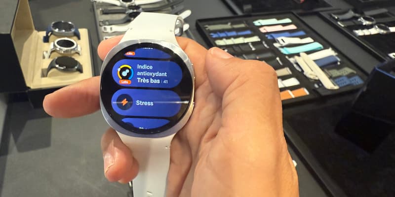 Le suivi de l'Indice Antioxydant de la Galaxy Watch 8