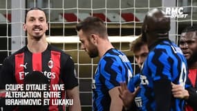 Coupe d'Italie : Vive altercation entre Ibrahimovic et Lukaku