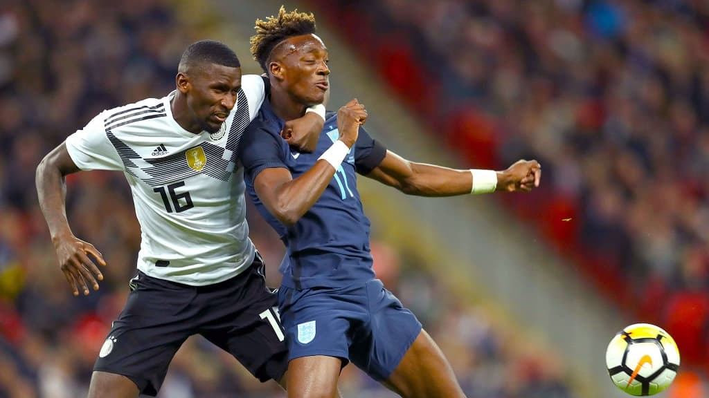 Abraham en duel avec Rudiger Abraham en duel avec Rudiger