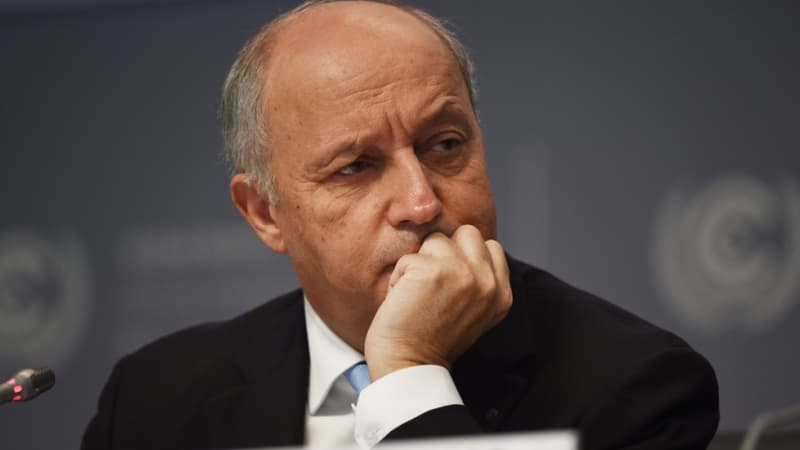 Le ministre des Affaires étrangères, Laurent Fabius. 