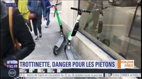 Trottinettes électriques: la bête noire des piétons 