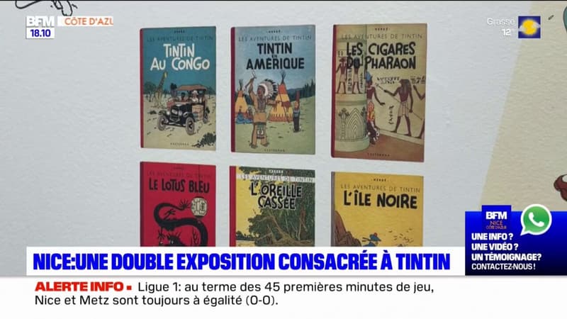 Exposition Tintin Nice
