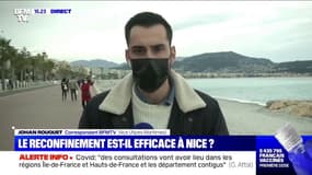 À Nice, le confinement montre ses effets sur le taux d'incidence mais les hôpitaux restent au bord de la saturation