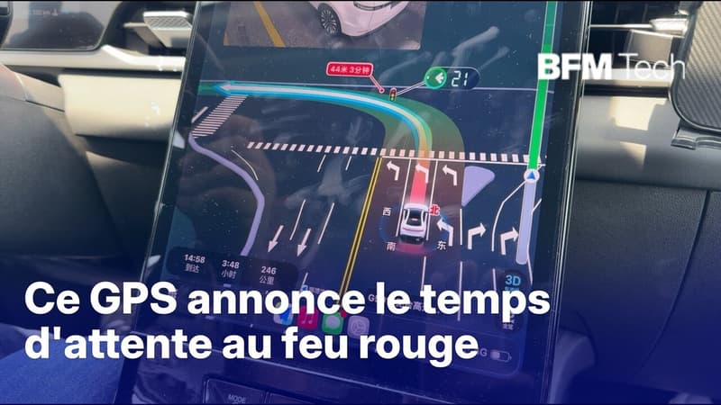 Ce GPS annonce le temps d'attente au feu rouge
